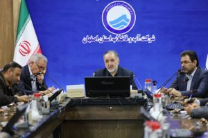نشست مشترک مدیرعامل آبفا و مدیر عامل آب منطقه ای استان با سرپرست حوزه آبریز زاینده رود