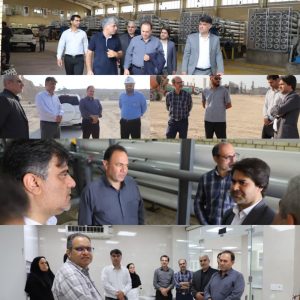 بازدید از تأسیسات آبرسانی استان بوشهر