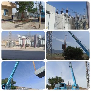 طرح افزايش ظرفيت ترانسفورماتور ايستگاه برق برازجان به بهره برداري رسيد