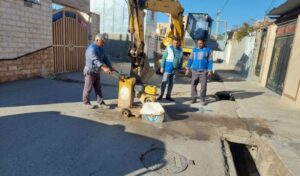 انجام ۱۸۰مورد نشت یابی بمنظور جلوگیری از هدر رفت آب