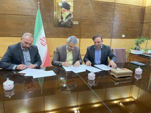 مبادله تفاهم نامه مطالعه و اجرای بازار آب در استان قزوین