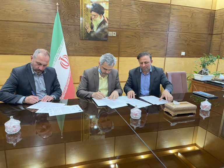مبادله تفاهم نامه مطالعه و اجرای بازار آب در استان قزوین