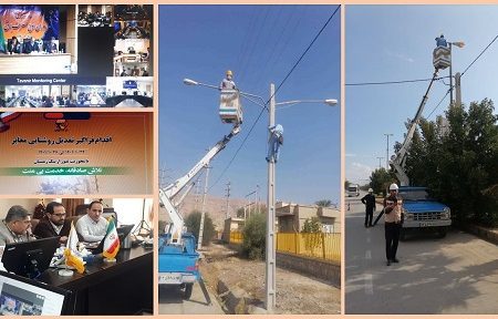 صرفه‌جویی 563 کیلووات انرژی با انجام تعدیل روشنایی معابر در استان فارس