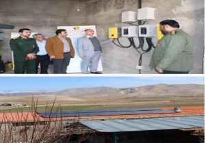 افتتاح-۲۰۰-نیروگاه-۵-کیلوواتی-خورشیدی-لرستان