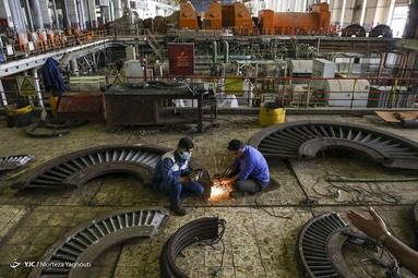 تعمیرات اساسی در بزرگترین نیروگاه بخاری کشور