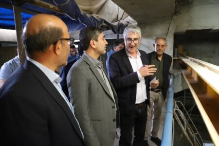 بازدید مدیر عامل آب منطقه‌ای تهران از سد تنظیمی امیرکبیر