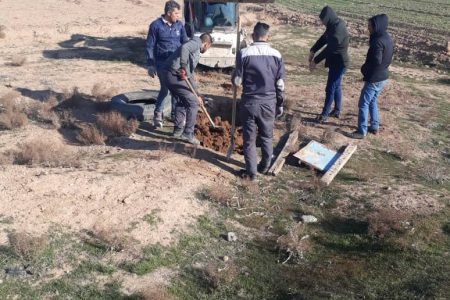 انسداد ۲۷ حلقه چاه غیر مجاز در شهرستان آبیک استان قزوین