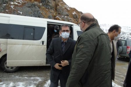 بازدید استاندار کردستان از سد عباس آباد