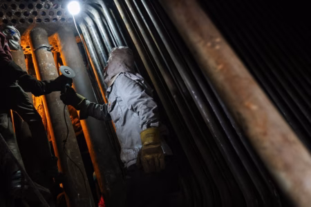 آماده‌سازی بزرگ‌ترین نیروگاه بخاری کشور برای پیک مصرف