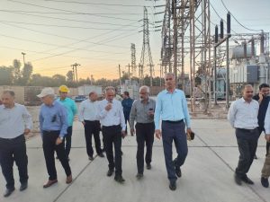 آماده‌سازی شبکه برق انتقال و فوق توزیع شمال خوزستان