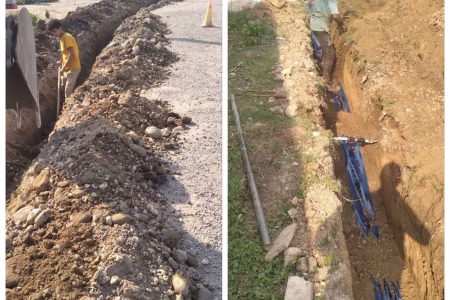 اتمام پروژه اصلاح خط انتقال آب قائمشهر-جویبار با هدف تأمین آب پایدار ۳۰۰ خانوار