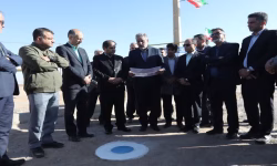 اجرای خط آبرسانی نهضت ملی مسکن شهرک پردیس نارین میبد در دهه فجر