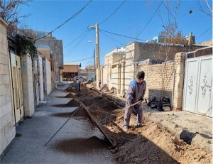 اجرای طرح جهاد آبرسانی در روستاهای رباط‌کریم