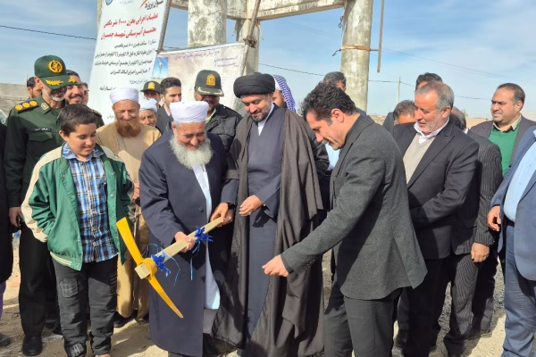 اجرای عملیات اجرایی مخزن هزار مترمکعبی روستای اسلام آباد