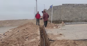 اجرای عملیات توسعه شبکه توزیع آب شرب در 3 روستای شهرستان فاروج در خراسان شمالی