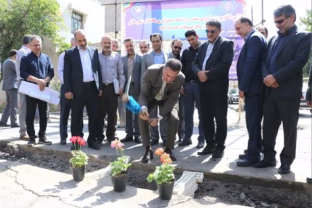 اجرای پروژه بخشی از شبکه جمع‌آوری فاضلاب ملایر