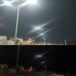 احداث روشنایی معابر بلوار جدید محله خواجه های بوشهر