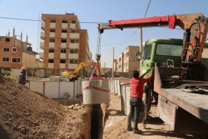 احداث شبکه آب و فاضلاب در طرح نهضت ملی مسکن استان اصفهان