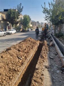اصلاح و بازسازی شبکه آبرسانی در شهرستان پیشوا