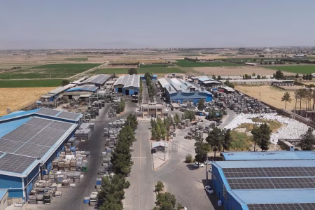 افتتاح نیروگاه خورشیدی ۱.۵ مگاواتی در قرچک