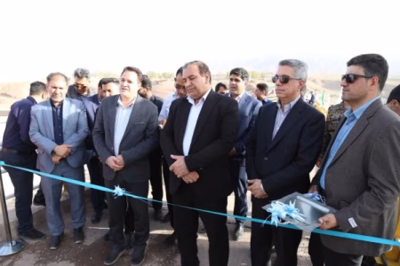 افتتاح پروژه ایمن‌سازی پایاب سرریز و جاده دسترسی سد مخزنی نساء