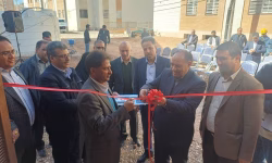 افتتاح پروژه تأمین برق مسکن ملی مجتمع ۱۷۷ واحدی یاس کرمان در چهل و هفتمین فجر انقلاب اسلامی