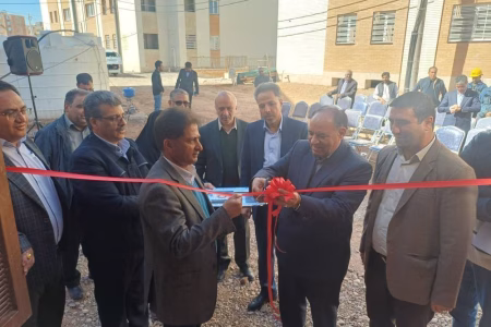 افتتاح پروژه تأمین برق مسکن ملی مجتمع ۱۷۷ واحدی یاس کرمان در چهل و هفتمین فجر انقلاب اسلامی