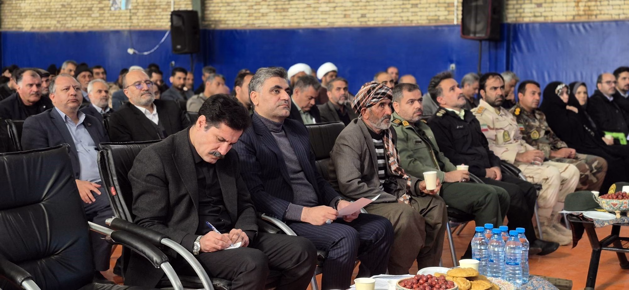 افتتاح پروژه های آبرسانی با حضور معاون رییس جمهور در روستای لانو