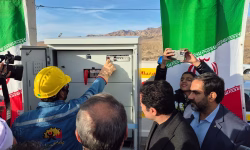 افتتاح پروژه‌های مدیریت توزیع نیروی برق شهرستان درمیان