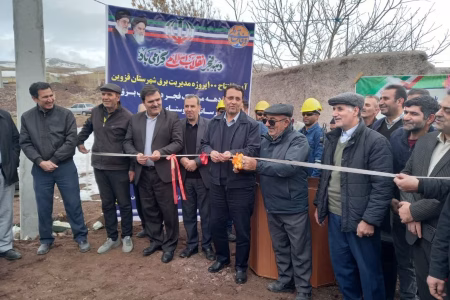 افتتاح ۱۰۰ پروژه مدیریت برق شهرستان قزوین همزمان با دهه مبارک فجر