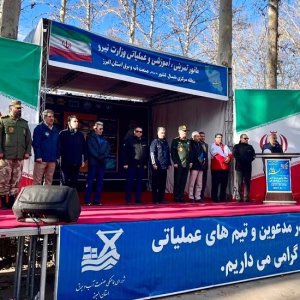 مانور سراسری آب و برق البرز با حضور استاندار و مدیران صنعت آب و برق