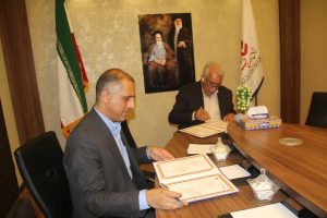 امضای تفاهم نامه همکاری میان اتاق اصناف و شرکت توزیع برق شمال استان کرمان