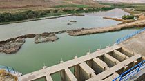 پیشرفت ایستگاه پمپاژ و پروژه انتقال آب دشت جایدر در استان لرستان