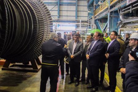 بازدید بازرسی کل کشور از نیروگاه حرارتی شازند