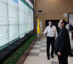 بازدید فرماندار تهران به صورت سرزده از مراکز پایش و توزیع برق شهر تهران