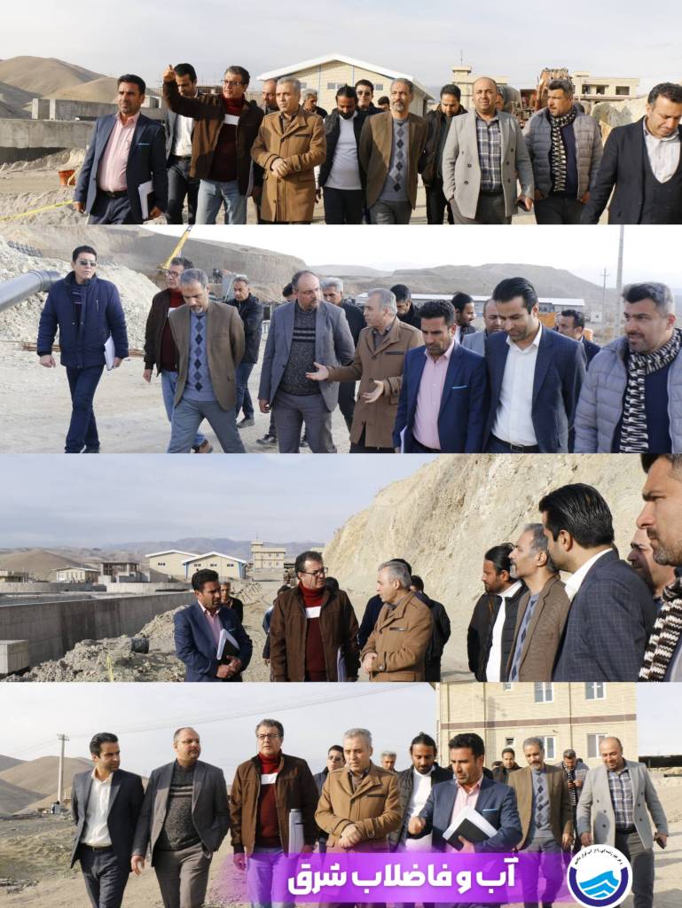 بازدیداز روند پیشرفت احداث تصفیه خانه فاضلاب رودهن_بومهن