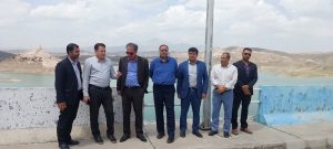 بازدید مدیرعامل شرکت آب منطقه‌ای کرمان
