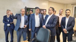 بازدید مدیرعامل شرکت مهندسی آب و فاضلاب کشور از مخازن ذخیره آب بوشهر