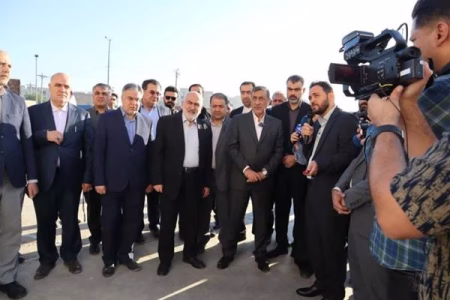 بازدید معاون اجرایی رئیس‌جمهوری از پروژه جامع فاضلاب اهواز