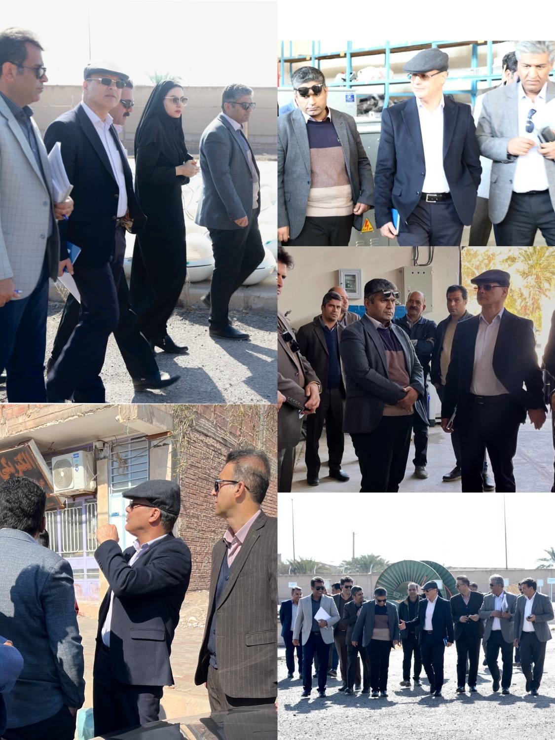 بازدید مهندس ذبیحی معاون محترم هماهنگی توزیع شرکت توانیر