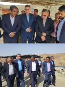 بازدید میدانی معاون عمرانی استاندار تهران از تصفیه خانه فاضلاب شهرهای بومهن و رودهن