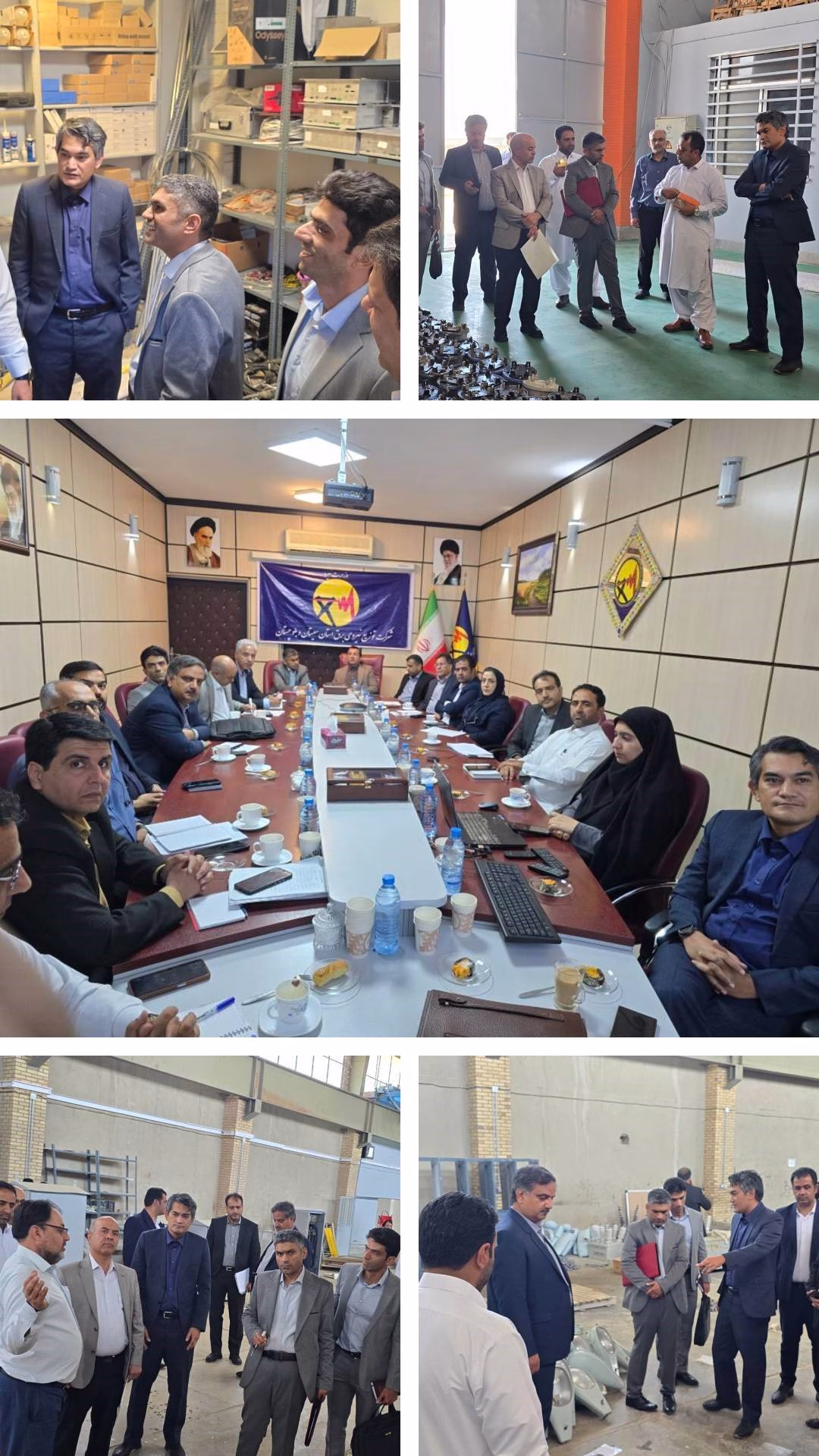 بازدید ناظر عالی طرح مهتاب از روند اجرای برنامه‌های کاهش تلفات برق در سیستان و بلوچستان