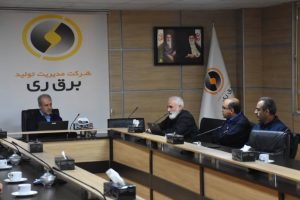 بازدید ۲۰ نفر از پایگاه بسیج شرکت قطعات توربین شهریار از نیروگاه برق ری