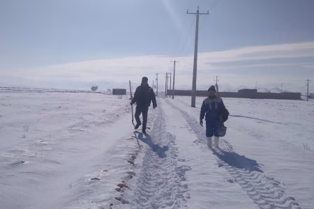 بازگرداندن آب شرب به روستاهای فاروج با تلاش بی‌وقفه کارکنان آبفا