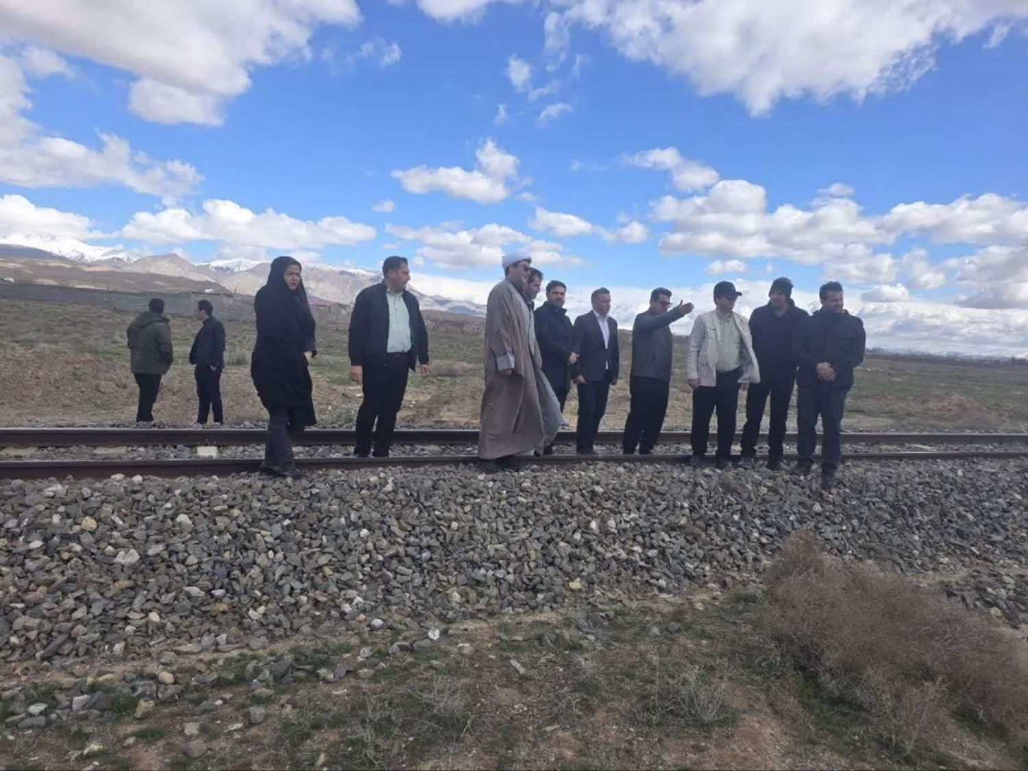 بررسی میدانی گلوگاه سیلابی علیشاه