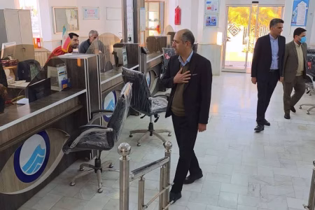 بررسی پروژه‌های آبرسانی و مدیریت مخازن در بازدید سرزده فرماندار میبد