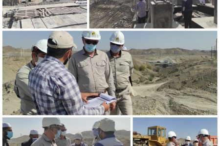  بازدید مدیرعامل شرکت برق منطقه‌ای سیستان و بلوچستان و هیئت همراه از پروژه پست ۲۳۰/۲۰ کیلوولت پارود