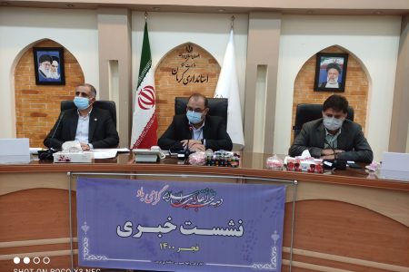 نشست خبری مدیر ان عامل شرکت های برق منطقه ای و توزیع جنوب و شمال استان کرمان