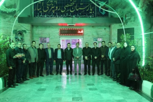 برنامه دیدار با جانبازان و ایثارگران سرافراز بستری در بیمارستان ایثار اردبیل