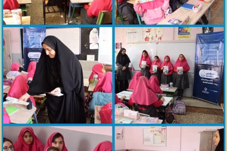 برگزاری آموزش‌ مدیریت مصرف آب در مدرسه پروین اعتصامی رودهن